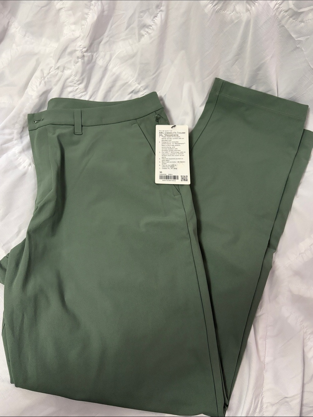 lululemon athletica Men's ABC Classic-Fit Trouser Warpstreme